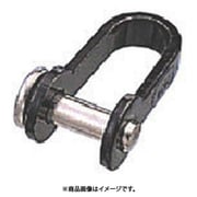 PS-3BK [水本 ステンレス リベット式シャックル(ブラック) 長さ17mm内幅5mm 1個]