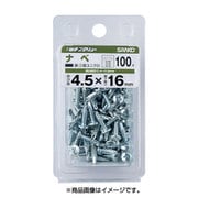 PS-4.5X16P [サンコー パッチスクリュー PS-Pタイプ ナベ頭 スチール製 (100本入)]