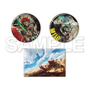 錆喰いビスコ 缶バッジ3個セット [キャラクターグッズ]