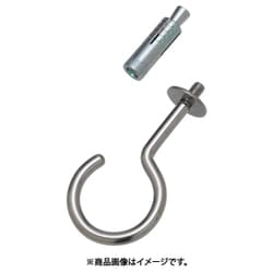 水本 ステンレス 吊りフック(ブネジ)(カットアンカー付) 線径5.5mm QH-5W