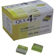 QLX-4-JP-YCL [JAPPY 差込形電線コネクタ クイックロック 極数4]