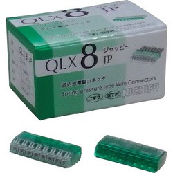 QLX-8-JP-GCL [JAPPY 差込形電線コネクタ クイックロック 極数8]