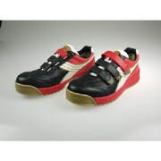 RB213-230 [ディアドラ （DIADORA） 安全作業靴 ロビン 黒/白/赤 23.0cm]