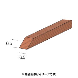 RD3753 [ミニモ ポリッシングウッドスティック ソフト 角 6.5×6.5mm (5個入)]