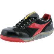RG23-240 [ディアドラ （DIADORA） 安全作業靴 ラジアナ ブラック/レッド 24.0cm]