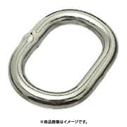 水本 ステンレス 楕円リンク 線径22mm内長110mm 1個 RO-22
