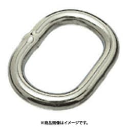RO-5 [水本 ステンレス 楕円リンク 線径5mm内長28mm 1個]