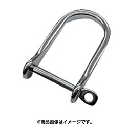 RSB-6 [水本 ステンレス ビッグ半丸シャックル 長さ50mm内幅28mm 1個]