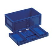 RS-BB19 [リス RSコンテナーRS-BB19(薄型・モジュール折りたたみコンテナー) ダークブルー]