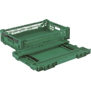 RS-BM24S [リス RSコンテナーRS-BM24S(薄型折りたたみコンテナーワンタッチ) 緑]