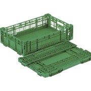 RS-BM29 [リス RSコンテナーRS-BM29(薄型折りたたみコンテナー) 緑]