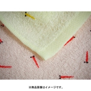 15-2012040 [メダカシリーズ からーめだか 34cm×84cm ピンク フェイスタオル]