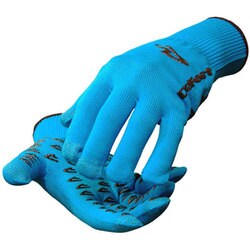 ET Touch D-Logo オーシャンブルー タッチパネル対応 グローブ M [サイクルグローブ]