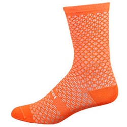 EVO MONT VENTOUX 6” Hi-Visオレンジ L [サイクルソックス]