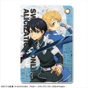 ソードアート・オンライン アリシゼーション レザーパスケース 01 キリト&ユージオ A [キャラクターグッズ]