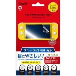 GAF-SWLFLKBC [Switch Lite用 液晶保護フィルム 光沢ブルーライトカット]