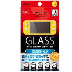 GAF-SWLGFLS [Switch Lite用 液晶保護ガラス 光沢指紋防止]