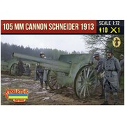 STRA015 105mmカノン砲 [1/72スケール プラモデル]