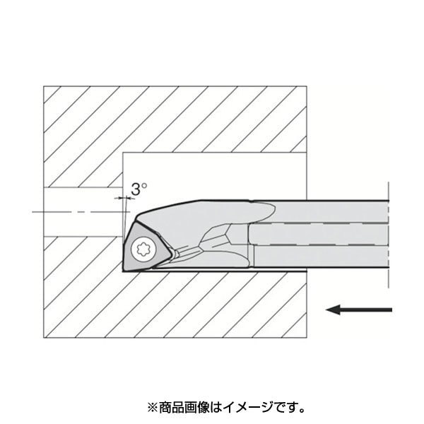 京セラ 端面加工用ホルダ ＰＴＦＮ PTFNR2020K-16 1個 - 切削、切断