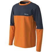 HEAT NAVI MESH L/S C TOMOJB56 （SSNI） サンセット/ナイト XLサイズ [アウトドア カットソー メンズ]