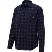 PLAID DRY L/S SHIRT TOMOJB75 （BK）ブラック Sサイズ [アウトドア シャツ メンズ]