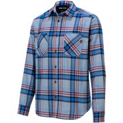 PLAID DRY L/S SHIRT TOMOJB75 （GY） グレー Mサイズ [アウトドア シャツ メンズ]