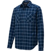 PLAID DRY L/S SHIRT TOMOJB75 （NV）ネイビー Mサイズ [アウトドア シャツ メンズ]