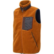 SHEEP FLEECE VEST TOMOJL39 テラコッタ Sサイズ [アウトドア フリース メンズ]