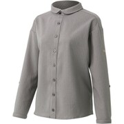 WS 2WAY L/S SHIRT TOWOJB80YY ミディアムグレー Lサイズ [アウトドア カットソー レディース]
