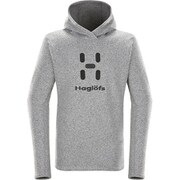 スウォック ロゴ フード SWOOK LOGO HOOD MEN 603729 2A5グレー Mサイズ [アウトドア フリース メンズ]