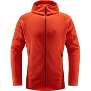 ヘロン フード HERON HOOD MEN 604110 3JRレッド Sサイズ [アウトドア フリース メンズ]