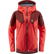 ロック スパイア ジャケット ROC SPIRE JACKET WOMEN 604358 4DN_HIBISCUS RED/MAROON RED Sサイズ [アウトドア ジャケット レディース]