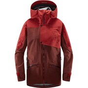 キオーネ 3L プルーフ ジャケット KHIONE 3L PROOF JACKET WOMEN 603924 レッド Mサイズ [アウトドア　レインウェア レディース]