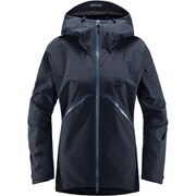 キオーネ ジャケット KHIONE JACKET WOMEN 604117 4D8 ブルー Sサイズ [アウトドア防水ジャケット レディース]