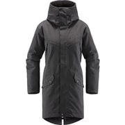 シルヤン パーカ SILJAN PARKA WOMEN 603882 2PDブラック Mサイズ [アウトドア カットソー レディース]