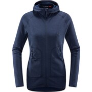 ヘロン フード HERON HOOD WOMEN 604111 3N5ブルー Sサイズ [アウトドア フリース レディース]