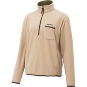 WS LATTICE PATTERN FLEECE L/S ZIP TOWOJL45 ペールカーキ XLサイズ [アウトドア フリース レディース]