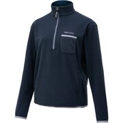 WS LATTICE PATTERN FLEECE L/S ZIP TOWOJL45 ヴィンテージネイビー Sサイズ [アウトドア フリース レディース]