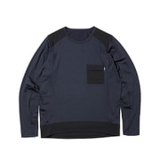 コンビネーション ティー ロングスリーブ Combibation T LS Men 930708 J34_NAVY Mサイズ [アウトドア カットソー メンズ]