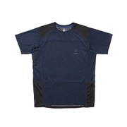ハイブリッド ティー ショートスリーブ Hybrid T SS Men 930714 J34_Navy/Black Mサイズ [アウトドア カットソー メンズ]