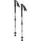 カーボントレッキングポールセット CARBON TREKKING POLE MJA-S6373S （BLK）ブラック 2本セット [トレッキングポール 形状I型]