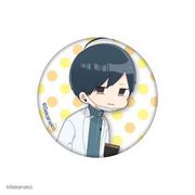 ほむら先生はたぶんモテない 缶バッジ 白衣 [キャラクターグッズ]