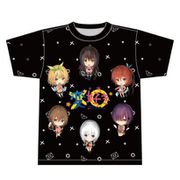 可愛ければ変態でも好きになってくれますか？ フルグラフィックTシャツ 黒 L [キャラクターグッズ]