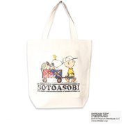 SNOOPY TOTE GO9424R 柄A フリーサイズ [アウトドア系 トートバッグ]