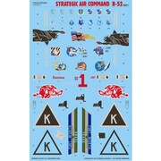 CD72077 アメリカ空軍 戦略航空軍団 B-52G/H Part.1 [1/72スケール エアクラフト用デカール]