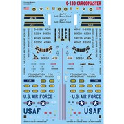 CD144021 アメリカ空軍 C-133 カーゴマスター [1/144スケール エアクラフト用デカール]