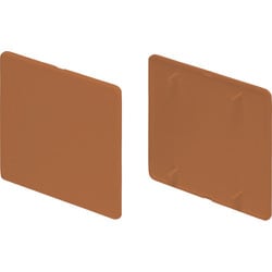 マサル ニュー・エフモール付属品 露出ボックス用カバー 2個用 ブラウン SFBC26