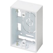 SFBF12 [マサル ニュー・エフモール付属品 露出ボックス 1個用 深型 ホワイト]