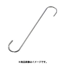 SMT-400 [水本 ステンレス 物干しSフックツイスト 全長400mm]