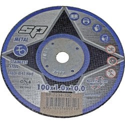SP-7234-100 [SP Φ100mm切断砥石 (10枚入)]